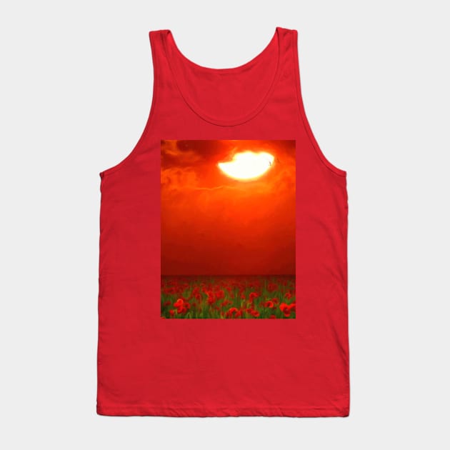 Poppies Tank Top by jasminaseidl